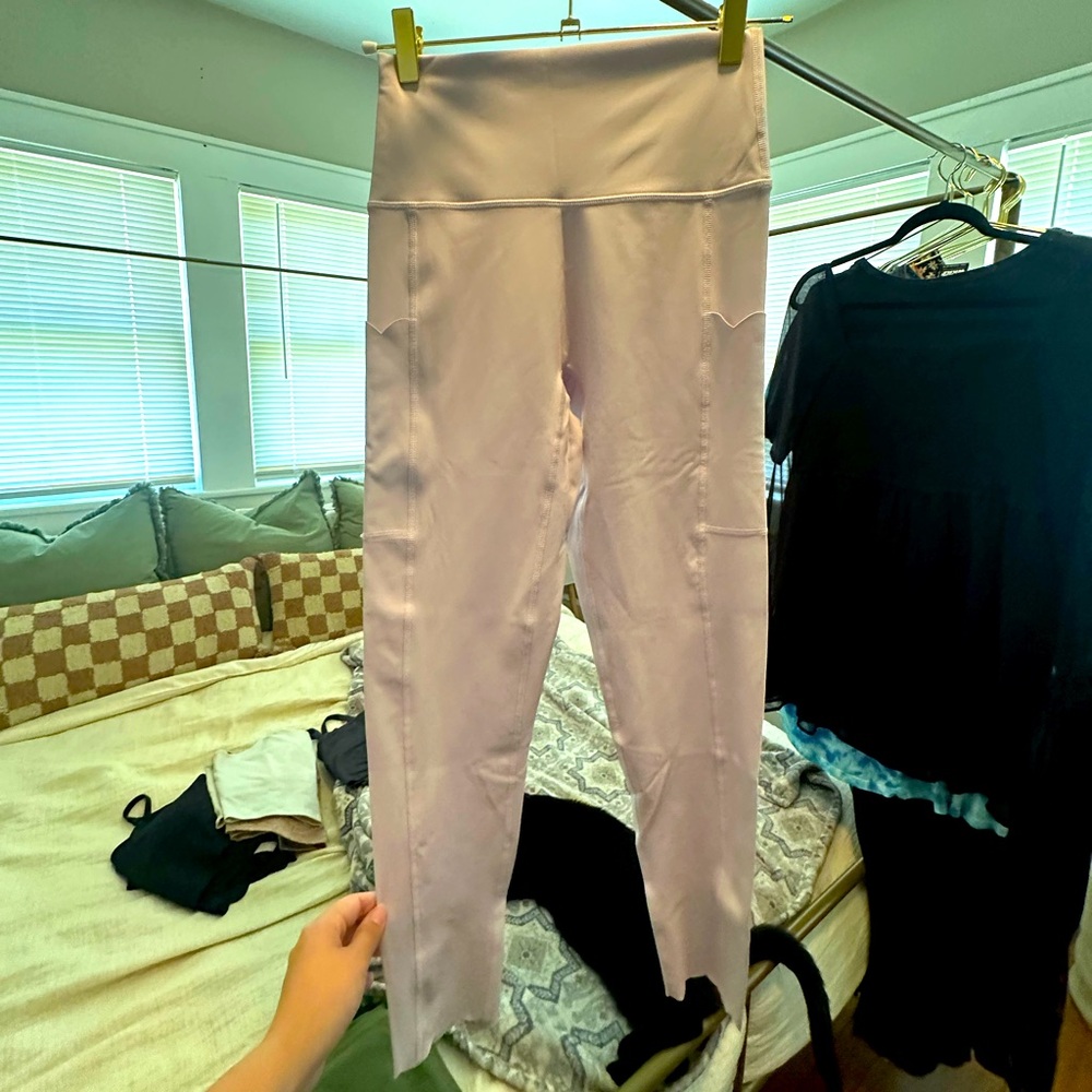 Aerie/OFFLINE Goals Scalloped Leggings w/Pockets